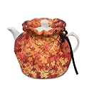 Fall Classic Maple Leafs Tea Cozy for Teapot, Insulated Teapot Covers, Breakfast Warmer Keep Warm Heat Resistant Kettle Cover Fall Decorations for Home