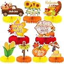 Fall Table Decorations, Thanksgiving Centerpieces for Dinner Table
