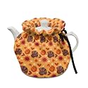 Fall Tea Cozy Kitchen Teapot, Kitchen Kettle Dust Cover,Turkey Pumpkin Heat Resistant Breakfast Warmer Keep Warm Home Kitchen Fall Decor