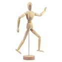 Falling in Art 12 Inch Drawing Mannequin, Natural