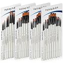 Falling in Art 48 PCS Painting Brushes Sets, Artist Paintbrushes