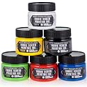 Falling in Art 6 Colors 4-Oz Fabric Screen Printing Ink Set