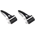 Falling in Art Rubber Roller Brayer for Crafting - Ink Roller Tool for Printmaking, Glue, Block, Wallpaper, Vinyl, Stamping, 2 Inches (Pack of 2)