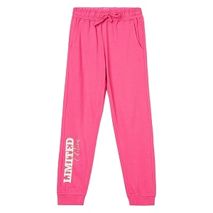 Girls Pink Track Pants