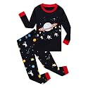 Family Feeling Kids &amp; Toddler Boys Pajamas 2 Piece Pjs Set 100% Cotton Sleepwear