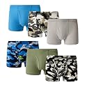 Family Feeling Little Boys' Cotton Boxer Brief Soft Underwear