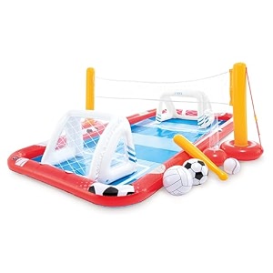 family playcenter for kids childrens and toddlers to fun and enjoyment in backyard in vacations having inflatable toys and games with multiple designs action sport play center 57147