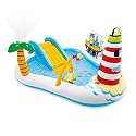 Family Playcenter for Kids, Childrens and Toddlers to Fun and Enjoyment in Backyard in Vacations, Having Inflatable Toys and Games with Multiple Designs (Fishing Fun Playcenter 57162)