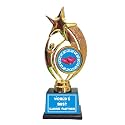 Valentine Gift for Boyfriend Special Worlds Best Caring Partner Trophy Medal Award for Lover
