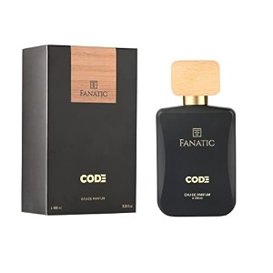 fanatic code perfume liquid eau de parfum for men 100ml - woody aromatic