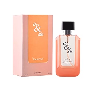 fanatic u and me eau de long lasting parfum for men- 100 ml gift for valentine39s day  edp premium luxury fragrance scent for modern lifestyle