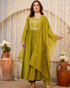 FANCIFLAIR Women Kurta Pant Dupatta Set