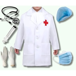 FANCY DRESS WORLD Kids Community Helpers Doctors