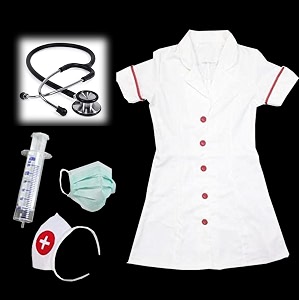 FANCY DRESS WORLD Kids Community Helpers Doctors