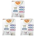 Fancy Feast Purina Broths, Classic Seafood Wet Cat Food, 1.4 Ounce (Pack of 36)