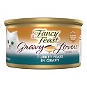 Fancy Feast Purina Gravy Lovers Turkey Feast Wet Cat Food (24) 3oz Cans