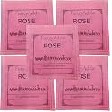 Rose Fragrance Sachets (5 Pack) | Eco-Friendly Cloth Pouch | Long-Lasting Freshener for Wardrobe,Cars, Bathroom, Closet, Saree, Cupboard