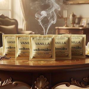vanilla fragrance sachet - pack of 5