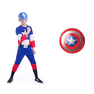 FancyDressWale American Soldier Dress for Kids with