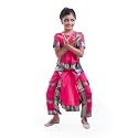 Fancydresswale Bharatnatyam Dance Dress for Girls