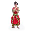 Fancydresswale Bharatnatyam Dance Dress for Girls