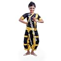 Fancydresswale Bharatnatyam Dance Dress for Girls