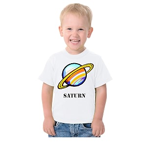 FancyDressWale Solar System Planets Theme T-Shirt for