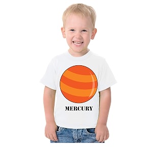FancyDressWale Solar System Planets Theme T-Shirt for