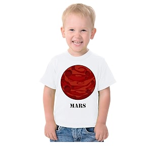 FancyDressWale Solar System Planets Theme T-Shirt for