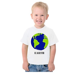 FancyDressWale Solar System Planets Theme T-Shirt for
