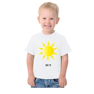 FancyDressWale Solar System Planets Theme T-Shirt for