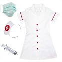 Fancydressworld Nurse Dress and Headgear and Accessories