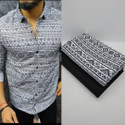 FANCYFABRICC Polycotton Printed Shirt & Trouser Fabric