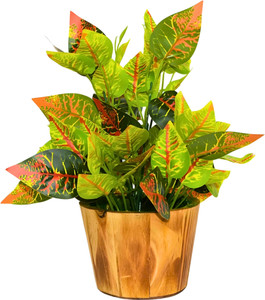 fancymart faux leaves in wooden pot appeal of your interior dcor bonsai artificial plant  with pot