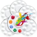 FANDAMEI Paint Palette, Paint Tray Palette, Round Paint Trays, 6PCS
