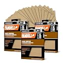 Fandeli | Multi-Purpose Sanding Paper | Assorted Grits (80,120,220) | 75 Sheets of 9'' x 11'' | Perfect for Sanding Metal and Sanding Wood | Hand Sanding | Orbital Sanders..