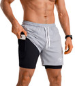 FANEX FITNESS Printed Men Black Gym Shorts