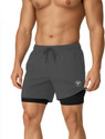 FANEX FITNESS Solid Men Maroon Gym Shorts
