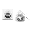 Fang Activated Charcoal Mint Floss | Effective Plaque Removal | Black Textured Woven Thread, Not plastic | Designed with American Dentists | Non toxic, vegan and child friendly (150-ft) (Mint, Pack of 1)