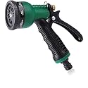 FANHAO 7 Pattern Pressure Gun - 7 in 1 High Pressure Leak Proof Adjustable Garden Hose Nozzle Water Spray Gun with Metal Grip Lock Gardening Spray for Garden Window, Bike Car Washer Gun