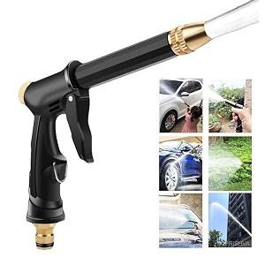 fanhao trigger high pressure water spray gun nozzle for water pipe jet sprayer washer for bike washing garden cleaning water pressure gun for car wash for gardening watering tools