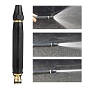 FANHAO Water Spray Gun for Car Wash Bike Washing Gun for 1/2" Hose Pipe High Pressure Water Gun Nozzle Adjustable Car Washer Gun Brass Jet Water Spray Nozzle for Garden &amp; Window, 10 x 2 Cm