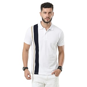 fanideaz Branded Mens Half Sleeve Cotton Striped