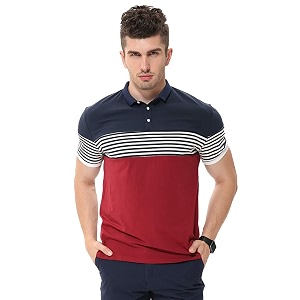 fanideaz Branded Mens Half Sleeve Cotton Striped