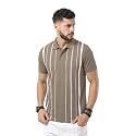 fanideaz Branded Mens Half Sleeve Cotton Striped
