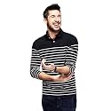 fanideaz Branded Mens Cotton Stripe Polo Full