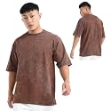 fanideaz Mens 240 GSM Heavy Cotton Acid