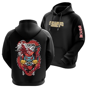 fanideaz Mens Cotton Anime Sleeve Printed Hooded