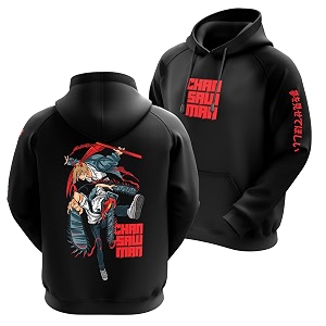 fanideaz Mens Cotton Anime Sleeve Printed Hooded