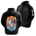 fanideaz Mens Cotton Anime Sleeve Printed Hooded